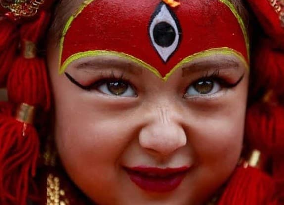 Nepal’s Goddess Kumari, The Only Living Deity